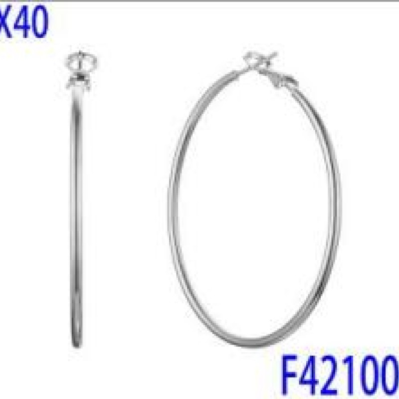 Auskari ar rodija pārklājumu