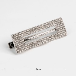 Matu sprādze-knābis ar dekoru