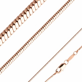 Apzeltītā ķēdīte Plānu čūskas skeleta posmu virkne