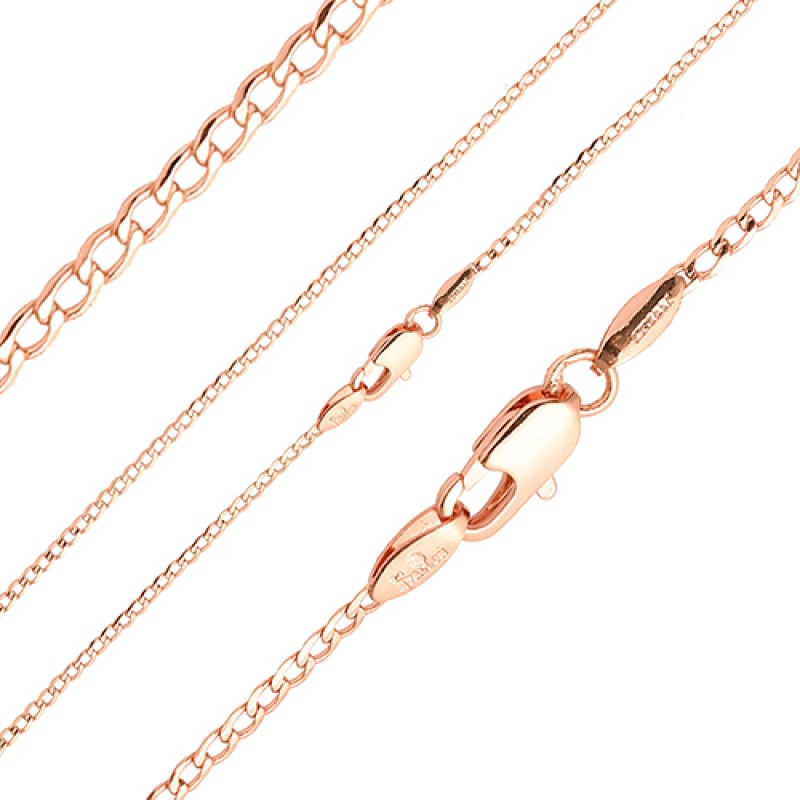 Apzeltītā ķēdīte Klasiskās ķēdes ar apmales posmu virkne