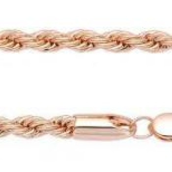 Apzeltītā ķēdīte Klasisks Franču virves pinums