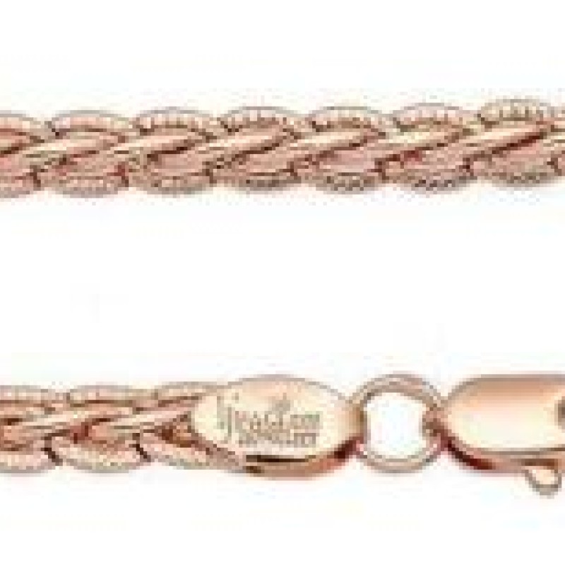 Apzeltītā ķēdīte Spiga kviešu vārpas vīto posmu ar grāvējumu pinums