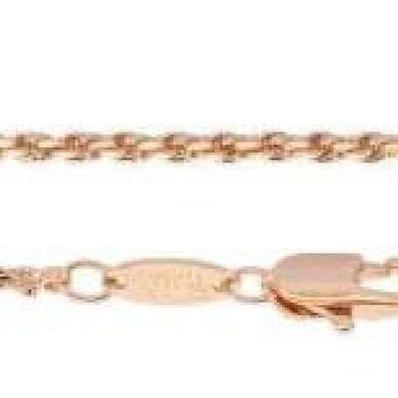 Apzeltītā ķēdīte Dimanta griezuma virves pinums