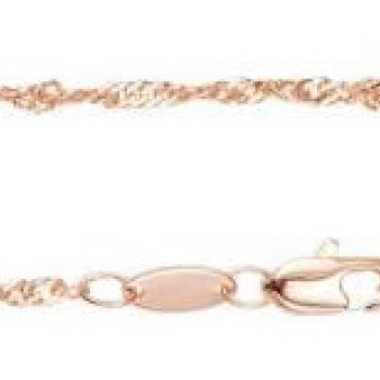 Apzeltītā ķēdīte Singapūras klasisks vienkāršo posmu pinums