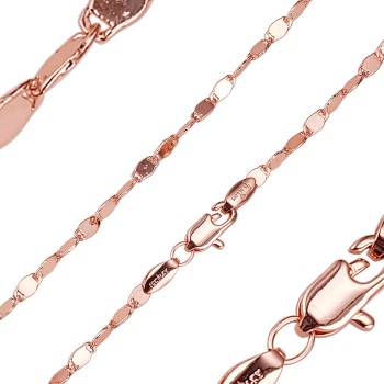 Apzeltītā ķēdīte Smalku pulētu gliemežvāku posmu virkne