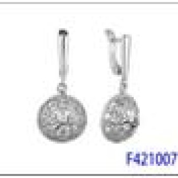 Auskari ar rodija pārklājumu