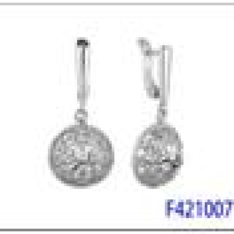 Auskari ar rodija pārklājumu