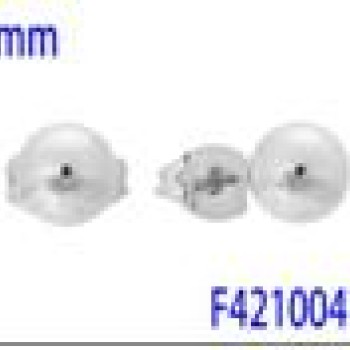 Auskari ar rodija pārklājumu