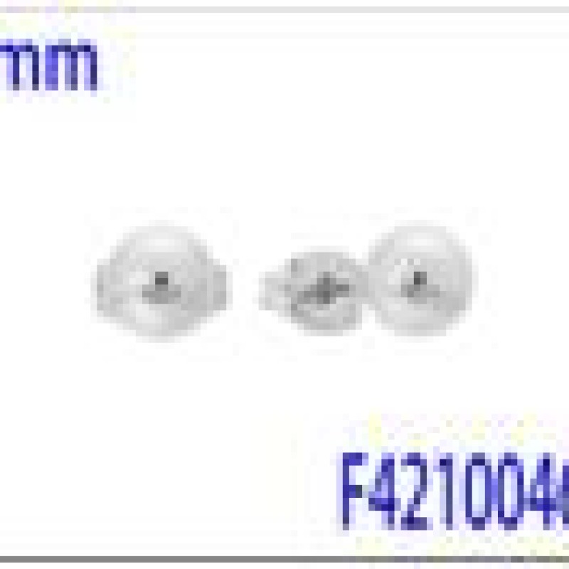 Auskari ar rodija pārklājumu