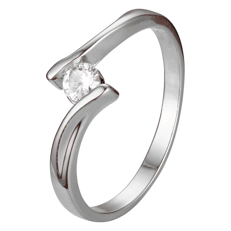 Gredzens ar rodija pārklājumu