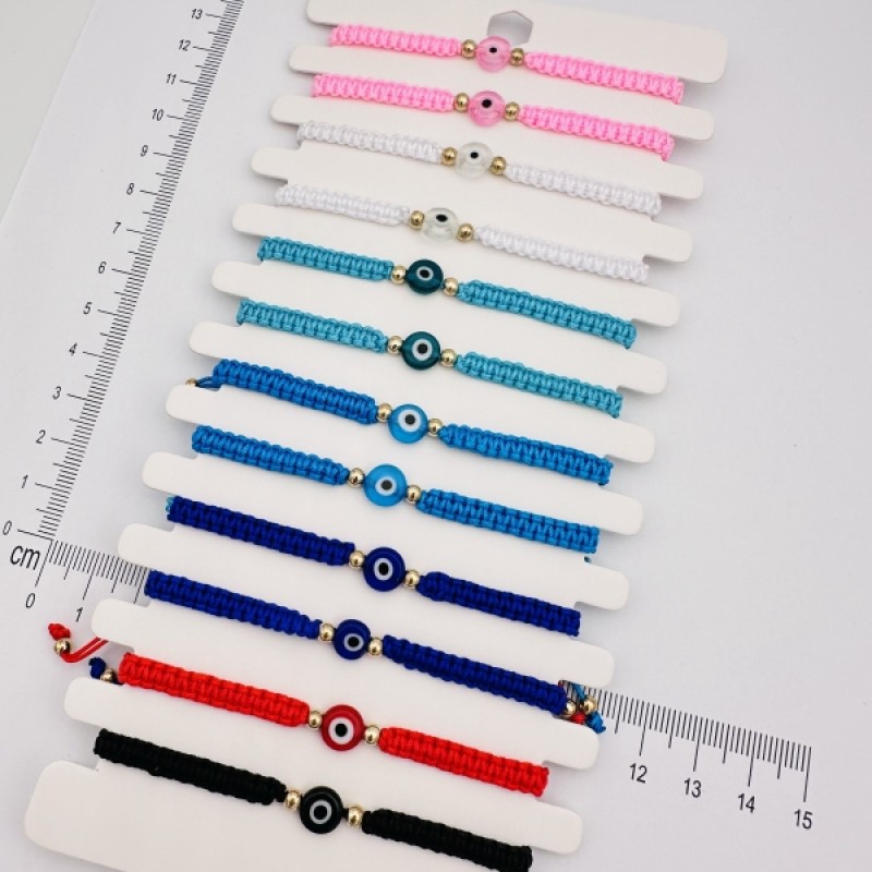 Rokassprādze-diedziņš ar rotu (pret ļaunu aci)