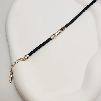 Apzeltīta rokassprādze-aukla