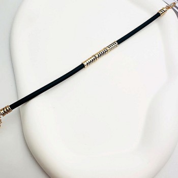 Apzeltīta rokassprādze-aukla