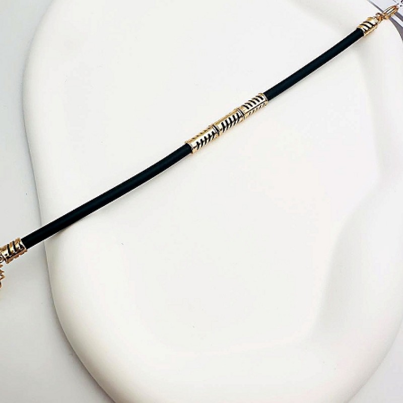 Apzeltīta rokassprādze-aukla