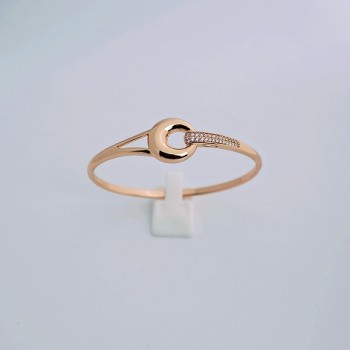 Apzeltīta rokassprādze-bangle