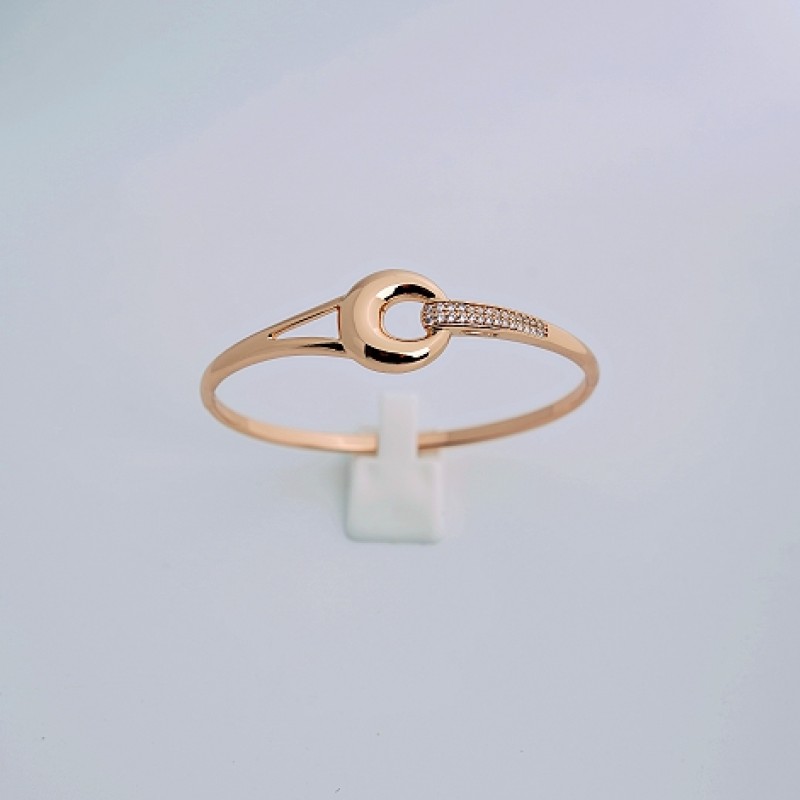 Apzeltīta rokassprādze-bangle