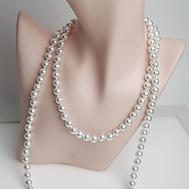 Kaklarota-krelles pērles mākslīgās 160cm