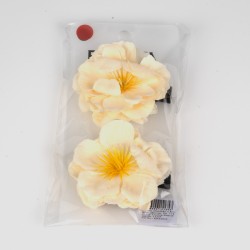 Matu sprādze-knābis ar puķi REGINA (2 gab.)