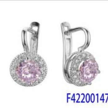 Auskari ar rodija pārklājumu