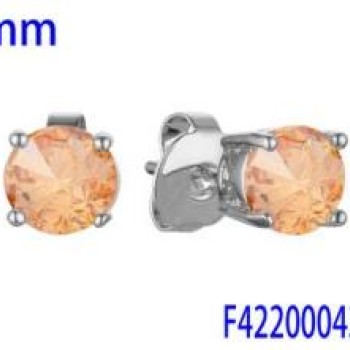 Auskari ar rodija pārklājumu