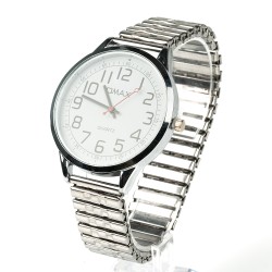 OMAX rokas pulkstenis sieviešu metāla elastīga siksna Ø4,2cm