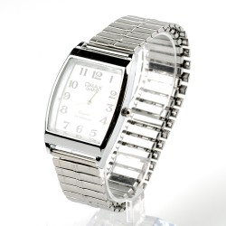 OMAX rokas pulkstenis sieviešu metāla elastīga siksna 3,1x3,8cm