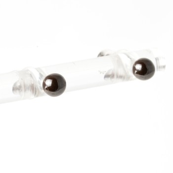 Nerūsējošā tērauda auskari melni XUPING (nagliņas)