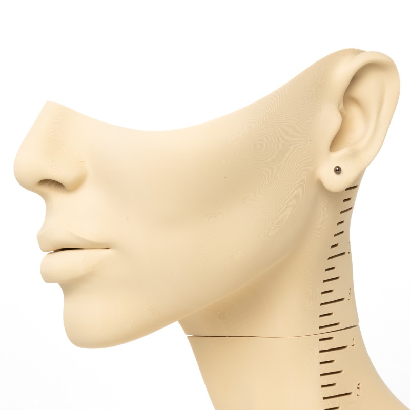 Nerūsējošā tērauda auskari melni XUPING (nagliņas)