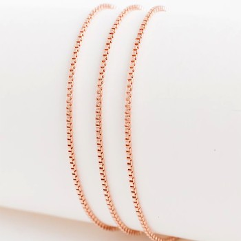 Apzeltītā ķēdīte Plānu Box (Venēcijas ) posmu virkne