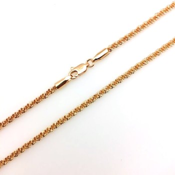 Apzeltītā ķēdīte Klasiskā Margarita pinums