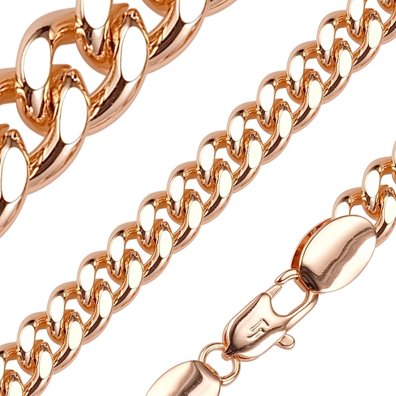 Apzeltītā ķēdīte Klasisks Maiami stila Kubas posmu pinums