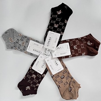 Zeķes sieviešu īsās COSAS (1 pāris)