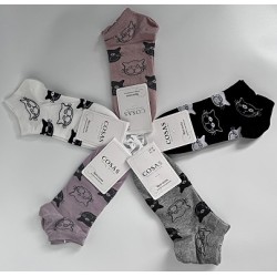 Zeķes sieviešu īsās COSAS (1 pāris)