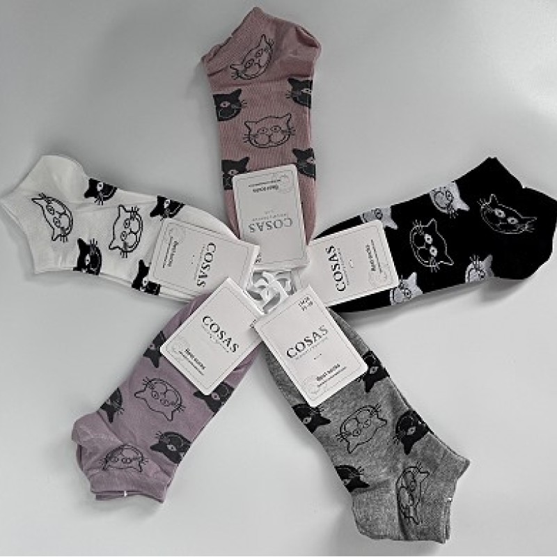 Zeķes sieviešu īsās COSAS (1 pāris)