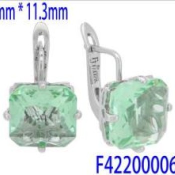 Auskari ar rodija pārklājumu