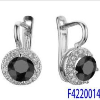 Auskari ar rodija pārklājumu