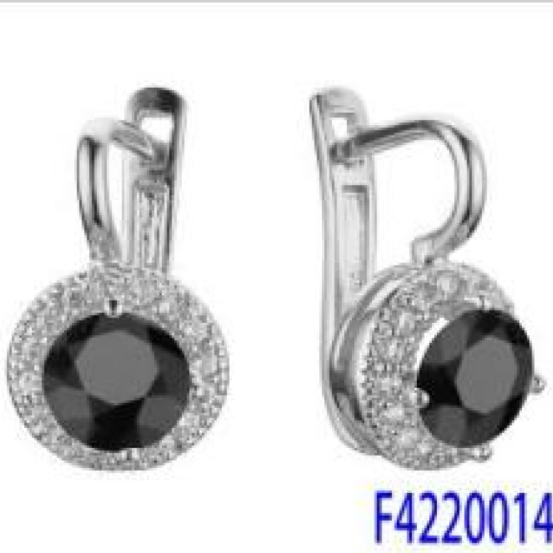 Auskari ar rodija pārklājumu