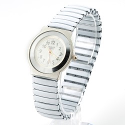 OMAX rokas pulkstenis metāla elastīga siksna Ø3,2cm