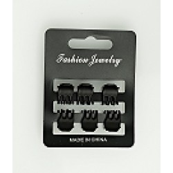 Matu sprādze-KRĀBIS komplekts (6gab.) 10*14mm