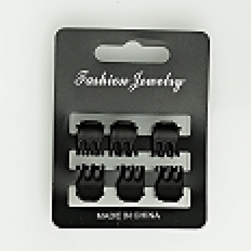 Matu sprādze-KRĀBIS komplekts (6gab.) 10*14mm