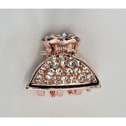 Matu sprādze-krabis ar strazām X-H