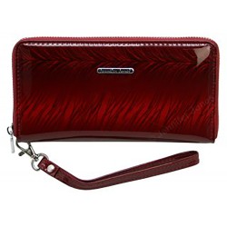 Sieviešu ādas naudas maks JENNIFER JONES lakots