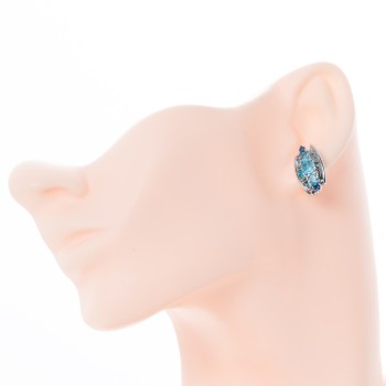 Auskari ar rodija pārklājumu