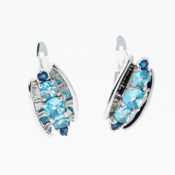 Auskari ar rodija pārklājumu