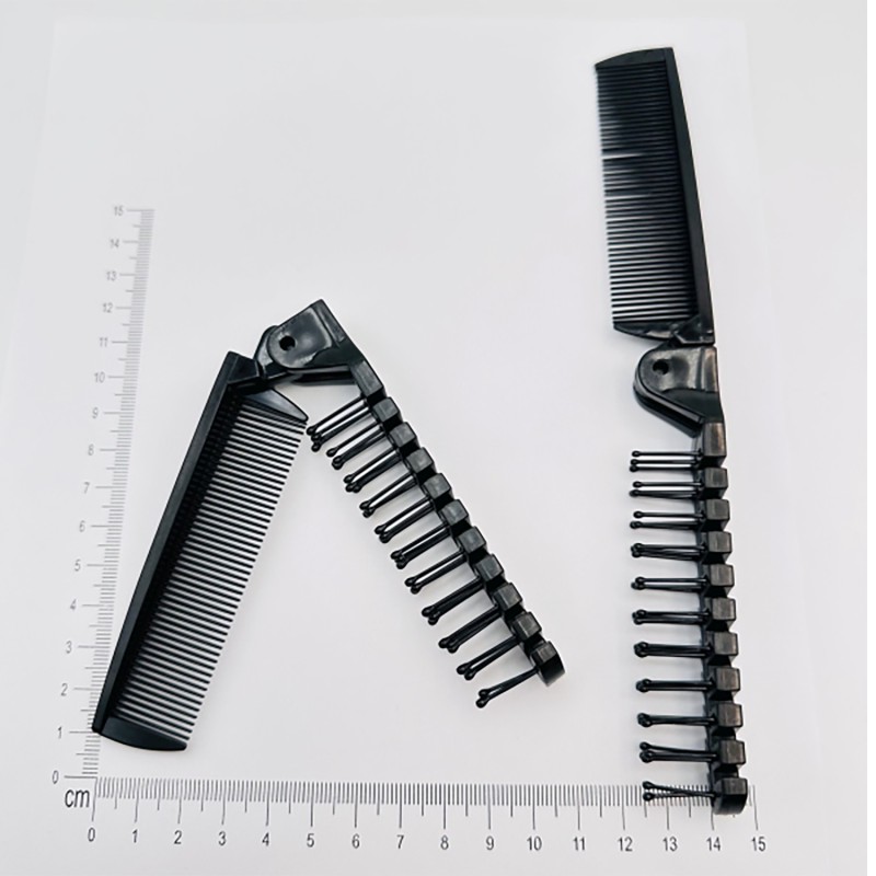 Matu ķemme saliekamā divdaļīgā 23cm