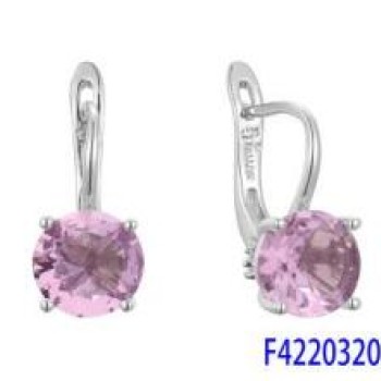 Auskari ar rodija pārklājumu