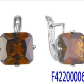 Auskari ar rodija pārklājumu