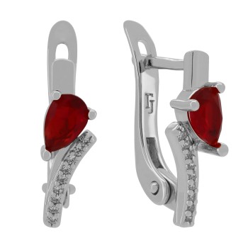 Auskari ar rodija pārklājumu