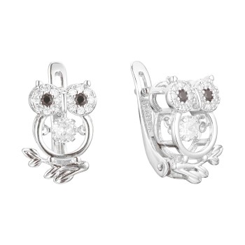 Auskari ar rodija pārklājumu