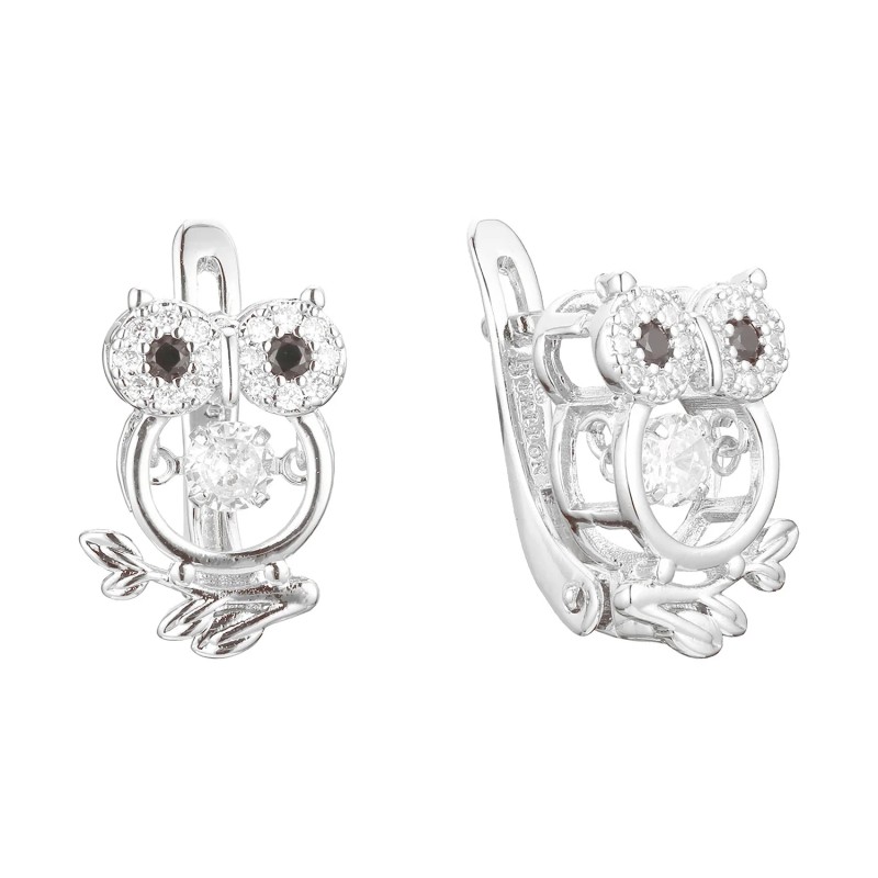 Auskari ar rodija pārklājumu